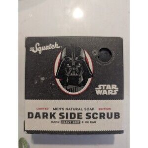 Dr Squatch Limited Edition Dark Side Scrub Star Wars Darth  Vader Natural Soap